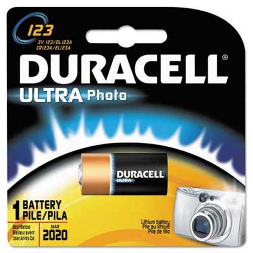 Duracell Ultra High-Power Lithium Battery, 123, 3V