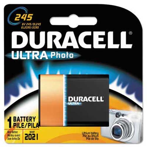 Duracell Ultra High Power Lithium Battery, 245, 6V