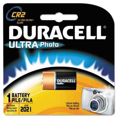 Duracell Ultra High Power Lithium Battery, CR2, 3V