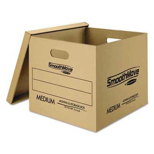 Bankers Box SmoothMove Classic Moving/Storage Boxes, Assorted Dimensions, Kraft, 12/Carton