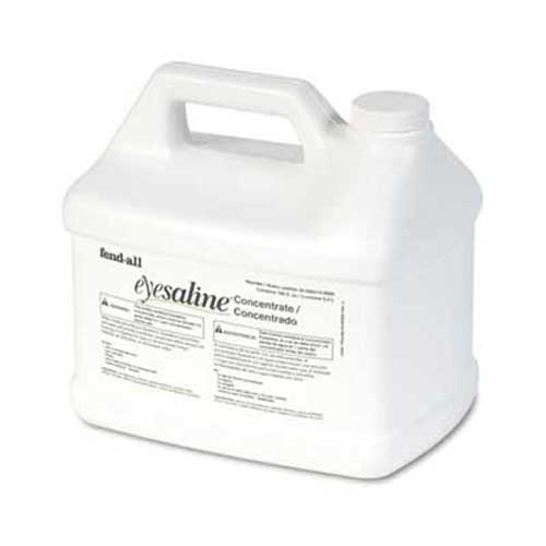 Honeywell Fendall Eyesaline Stream II Eyewash Station Refill, 180 oz Bottles, 4/Carton