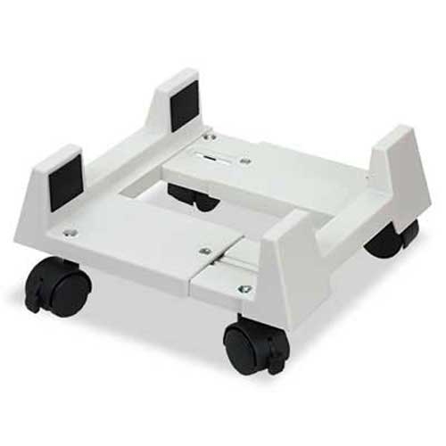Innovera Mobile CPU Stand, 8-3/4w x 10d x 5h, Light Gray