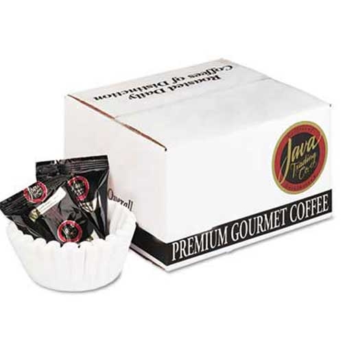 Distant Lands Coffee Coffee Portion Packs, 1.5oz Packs, 100% Colombian, 42/Carton