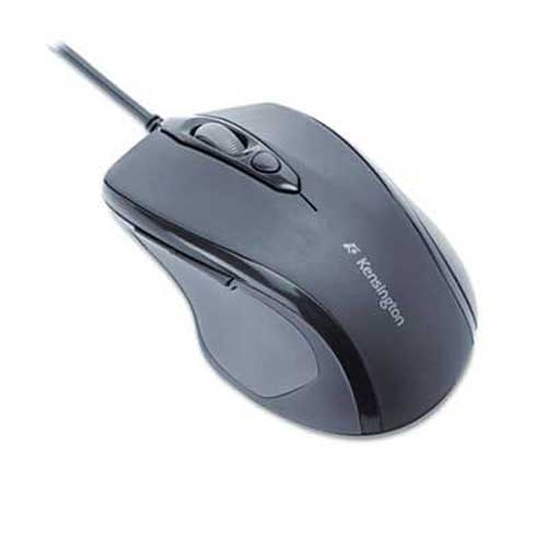 Kensington Pro Fit Wired Mid-Size Mouse, USB, Black