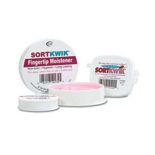 LEE Sortkwik Fingertip Moisteners, 3/8 oz, Pink