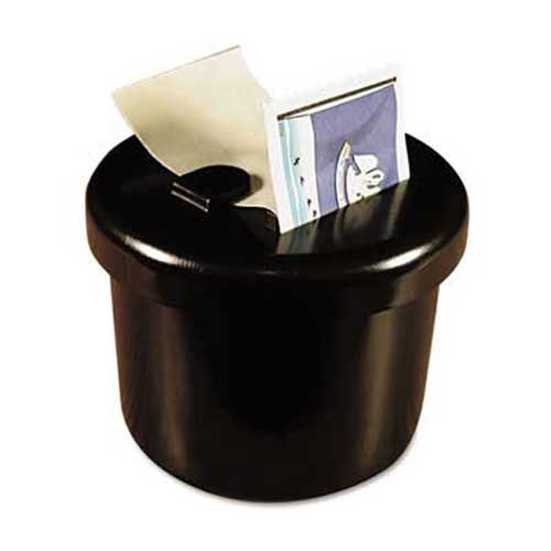LEE Ultimate Stamp Dispenser, One 100 Count Roll, Black, Plastic, 2 inch Dia. X 1 11/16 inch