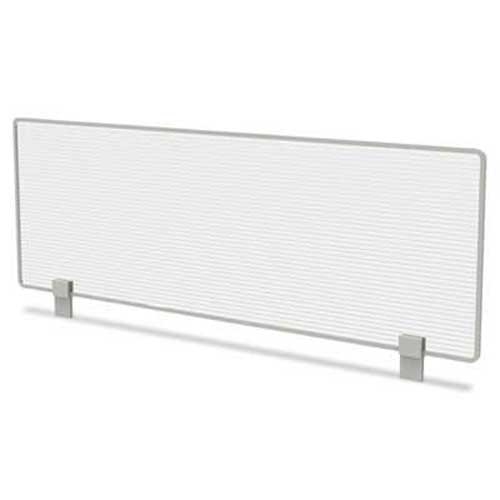 Linea Italia Trento Line Dividing Panel, Polycarbonate, 47-1/8 x 1 3/4 x 15-1/2, Translucent