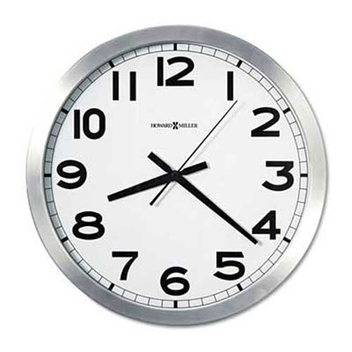Howard Miller Round Wall Clock, 15-3/4 inch