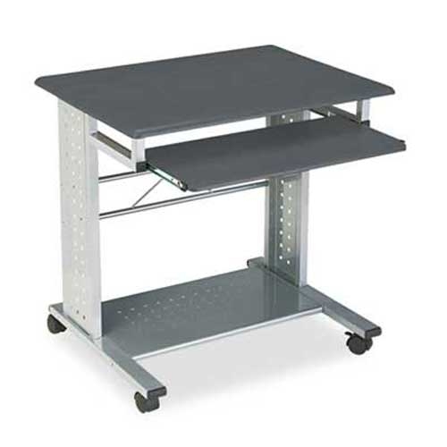 Mayline Empire Mobile PC Cart, 29-3/4w x 23-1/2d x 29-3/4h, Anthracite