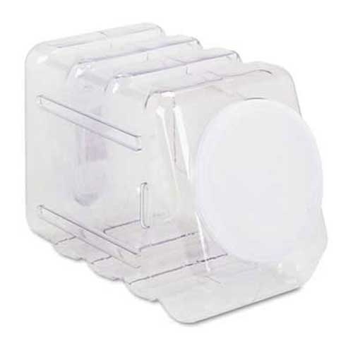 Pacon Interlocking Storage Container with Lid, Clear Plastic