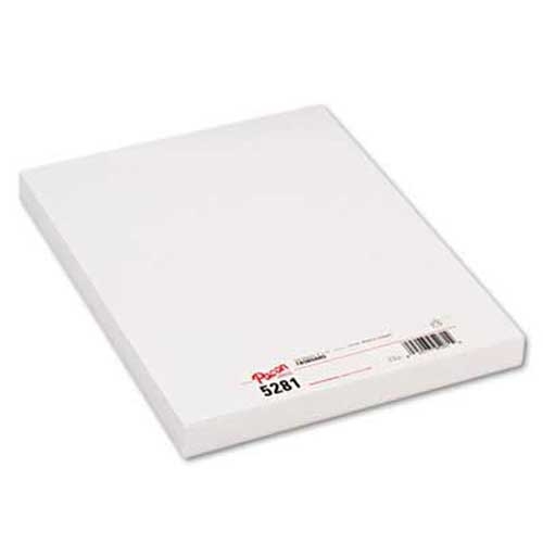 Pacon Medium Weight Tagboard, 12 x 9, White, 100/Pack