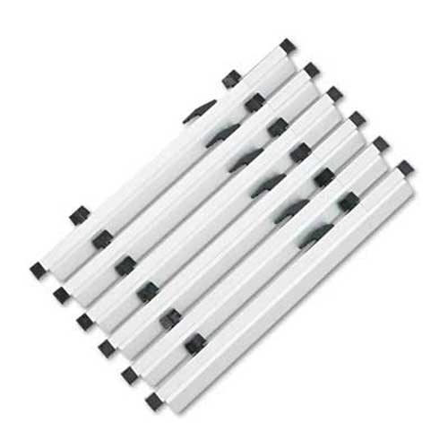 Safco Sheet File Hanging Clamps, 100 Sheets Per Clamp, 18 inch, 6/Carton