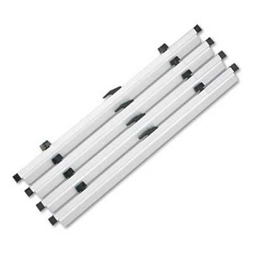 Safco Sheet File Hanging Clamps, 100 Sheets Per Clamp, 24 inch, 6/Carton