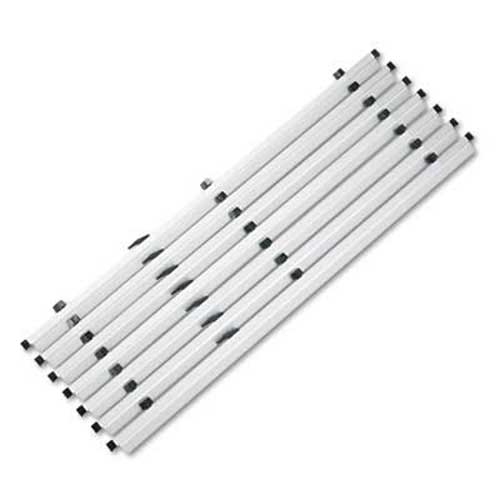 Safco Sheet File Hanging Clamps, 100 Sheets Per Clamp, 42 inch, 6/Carton