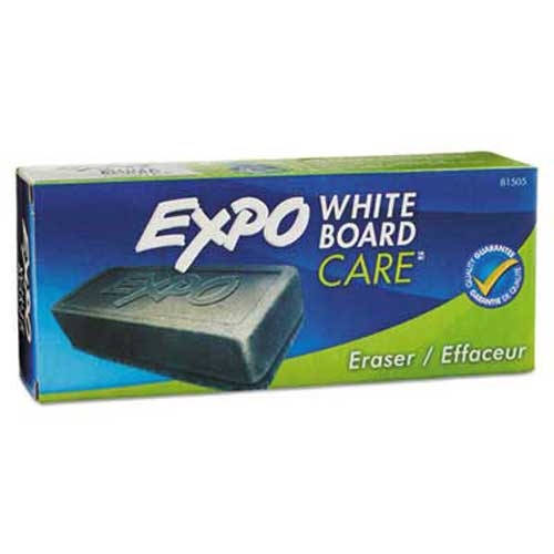 EXPO Dry Erase Eraser, Soft Pile, 5 1/8w x 1 1/4h