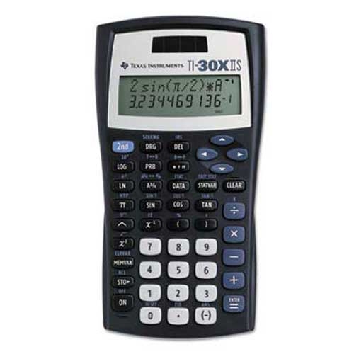 Texas Instruments TI-30X IIS Scientific Calculator, 10-Digit LCD