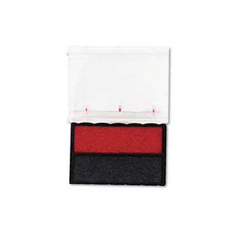 Identity Group Trodat T4850 Dater Replacement Pad, 3/16 x 1, Blue/Red