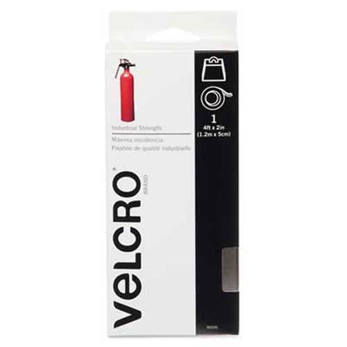 Velcro Industrial Strength Hook and Loop Fastener Tape Roll, 2 inch x 4 ft. Roll, White