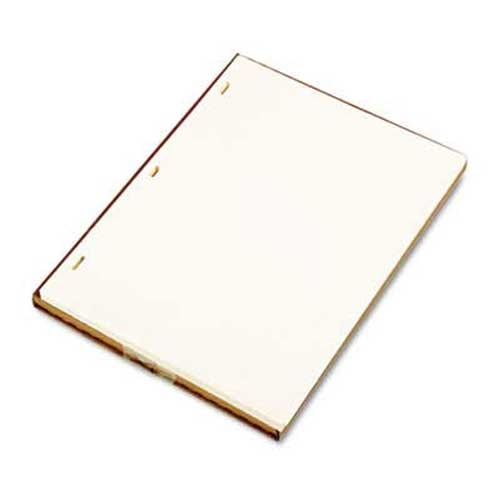 Wilson Jones Looseleaf Minute Book Ledger Sheets, Ivory Linen, 11 x 8-1/2, 100 Sheet/Box