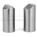 Tablecraft Stainless Steel Marina Salt and Pepper Shaker Set, 2 Ounce Capacity -- 6 set per case