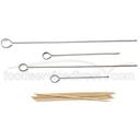Tablecraft Stainless Steel Oval Skewer, 6 inch -- 60 per case