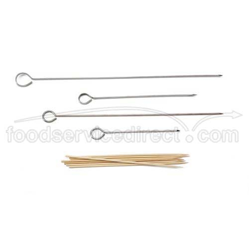 Tablecraft Stainless Steel Oval Skewer, 10 inch -- 60 per case