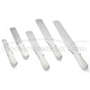 Tablecraft Icing Spatula with White ABS Handle, 14 inch