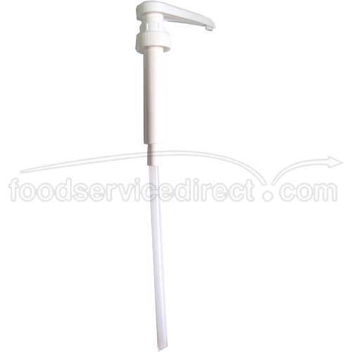 Tablecraft Plastic Economy Syrup Pump, 1/4 Ounce Capacity