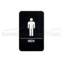 Tablecraft Men Braille Symbol Signage, 6 x 9 inch