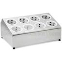 Tablecraft Stainless Steel Flatware Cylinder Holder