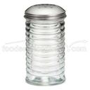Tablecraft Beehive Collection Glass Perforated Cheese Shaker, 12 Ounce Capacity -- 12 per case