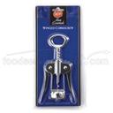 Tablecraft Chrome Plated Winged Corkscrew, 2.875 x 1.625 x 7.5 inch -- 6 per case