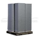 Tablecraft High Density Polyethylene White Palletized Tote Box, 5 inch -- 240 per case