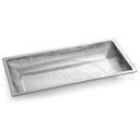 Tablecraft Remington Collection 18-8 Stainless Steel Rectangular Bowl, 14 Quart Capacity