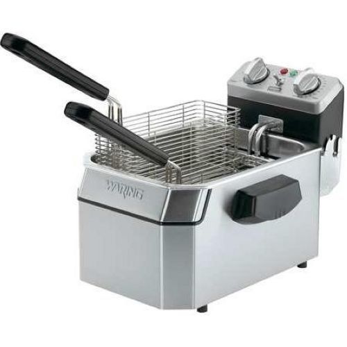 Waring Commercial Heavy Duty Countertop Deep Fryer, 120 Volt