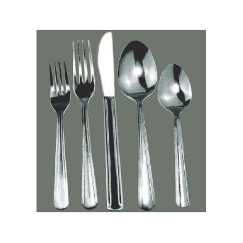 Winco Dominion 18/0 Stainless Steel Medium Weight Teaspoon, 5.8 x 1.26 inch -- 12 per case.