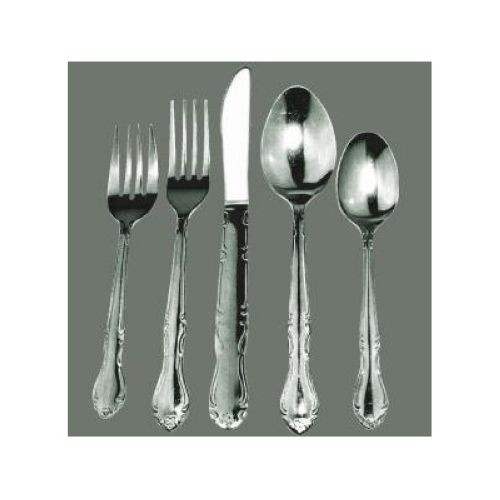 Winco Elegance 18/0 Stainless Steel Heavy Weight Teaspoon, 6.25 x 1.54 inch -- 12 per case.