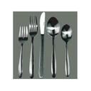 Winco Flute 18/0 Stainless Steel Heavy Weight Teaspoon, 6 x 1.3 inch -- 12 per case.