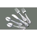 Winco Peacock 18/8 Stainless Steel Extra Heavy Weight Teaspoon, 6 1/2 inch -- 12 per case.