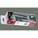 Winco Dominion 18/0 Stainless Steel Medium Weight Teaspoon, 5.75 x 1.26 inch -- 24 per case.