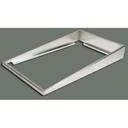 Winco Stainless Steel Angled Display Adaptor for Steam Table.