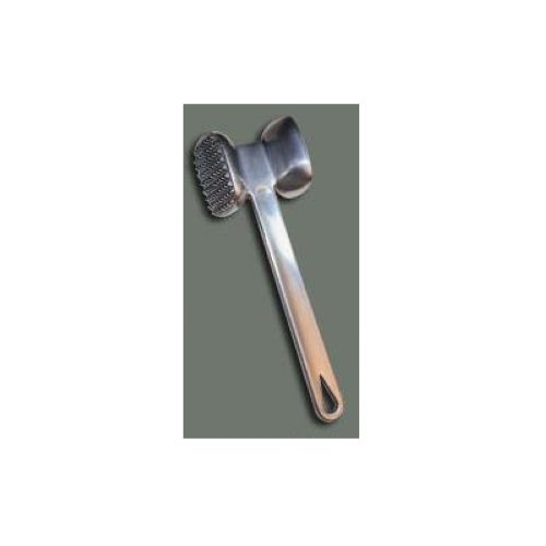 Winco Aluminum 2 Sided Meat Tenderizer, 10 1/2 inch.