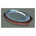 Winco Aluminum Sizzling Platter, 10 inch.