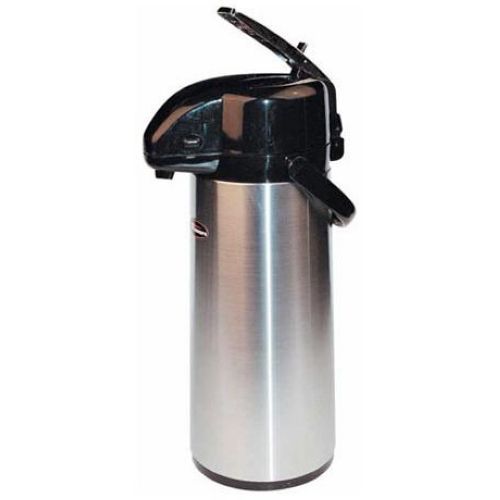 Winco Professional Stainless Steel Body And Liner Lever Top Vacuum Server, 2.5 Liter