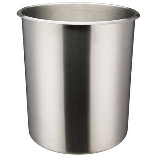 Winco Prime Stainless Steel Bain Marie, 12 Quart -- 6 per case.
