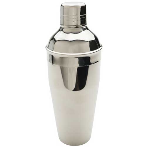Winco Stainless Steel Deluxe 3 Piece Set Cocktail Shaker, 28 Ounce -- 12 set per case.