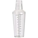 Winco Plastic Clear Bar Shaker, 16 Ounce -- 12 per case.