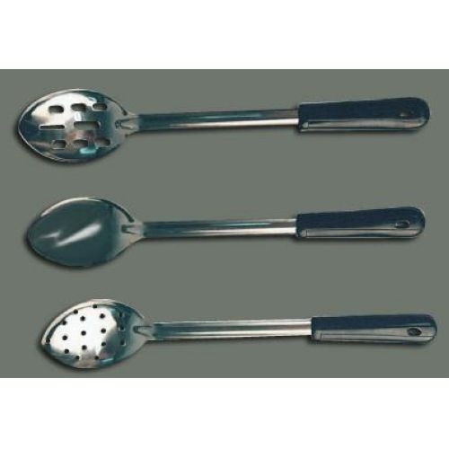Winco Stainless Steel Solid Basting Spoon, 11 inch.