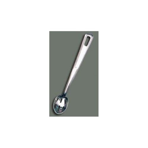 Winco Stainless Steel Slotted Basting Spoon with Stainless Steel Handle, 11 inch.