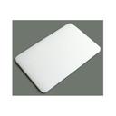 Winco Plastic White Rectangular Cutting Board, 12 x 18 x 3/4 inch.